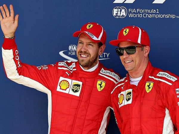 Kimi Raikkonen, Sebastian Vettel