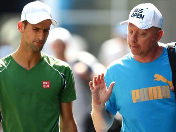 Novak Djokovic dan Boris Becker