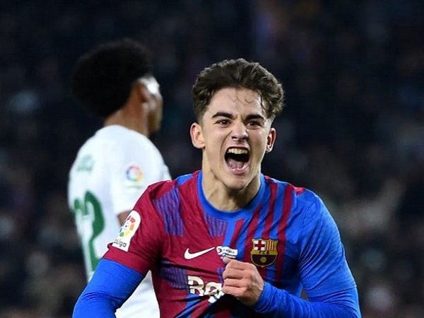 Gelandang muda Barcelona, Gavi. (Images: Getty)