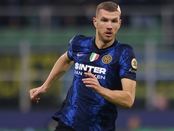 Striker Inter Milan, Edin Dzeko.