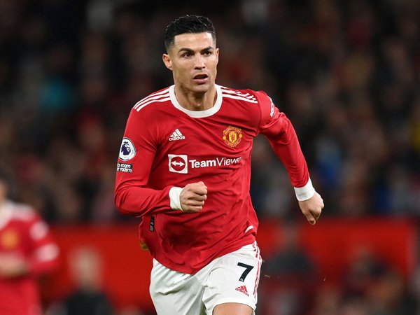 Penyerang Manchester United, Cristiano Ronaldo.