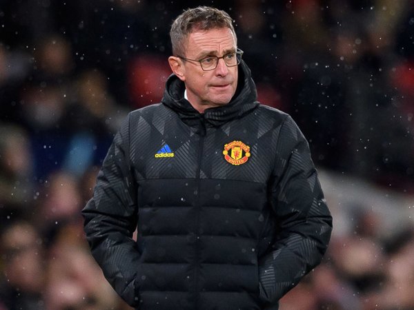 Manajer interim Manchester United, Ralf Rangnick.