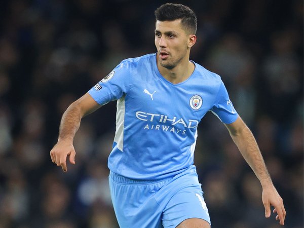 Gelandang Manchester City, Rodrigo.