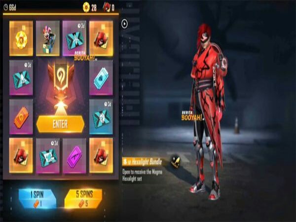 Bundle Geometric Shock FF Jadi Incubator Paling Baru di Free Fire