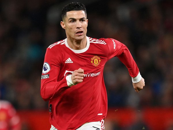 Penyerang Manchester United, Cristiano Ronaldo.