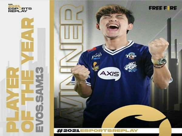 SAM13 EVOS Divine Dinobatkan Jadi Pemain Free Fire Indonesia Terbaik 2021
