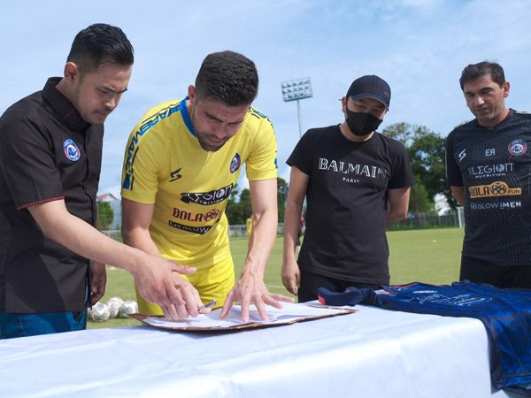 Fabio Beltrame kembali bergabung dengan Arema FC