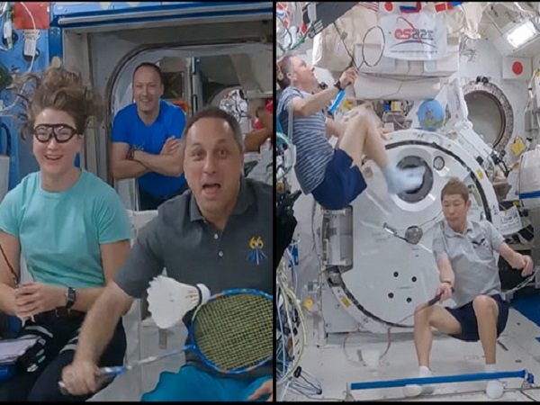 Kala Bulu Tangkis Tak Kenal Ruang dan Waktu, Main di Luar Angkasa