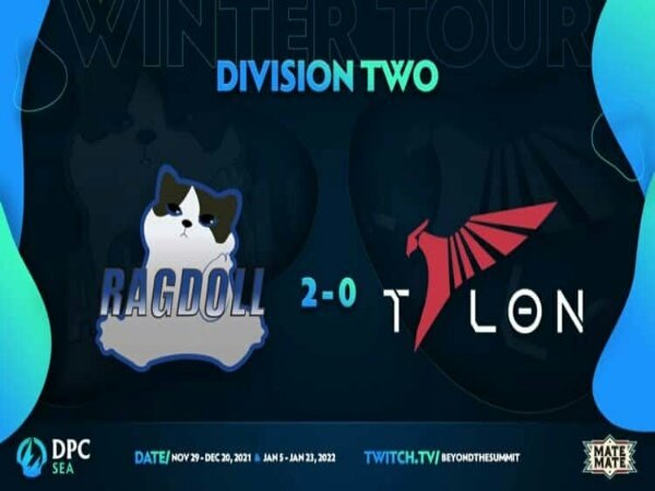Ragdoll Buyarkan Impian Talon Esports Promosi ke Divisi 1 DPC SEA 2021/22