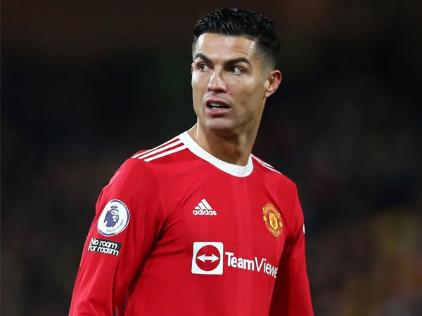 Penyerang Manchester United, Cristiano Ronaldo.