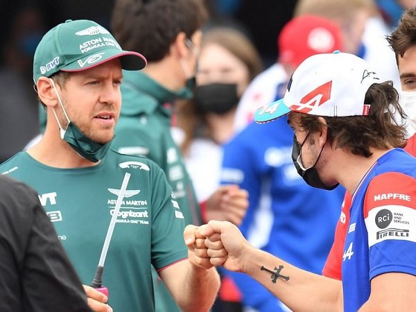 Sebastian Vettel termotivasi oleh performa apik Alonso di usia senja.