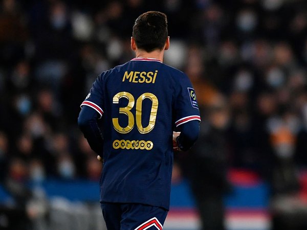 Penyerang Paris Saint-Germain, Lionel Messi.