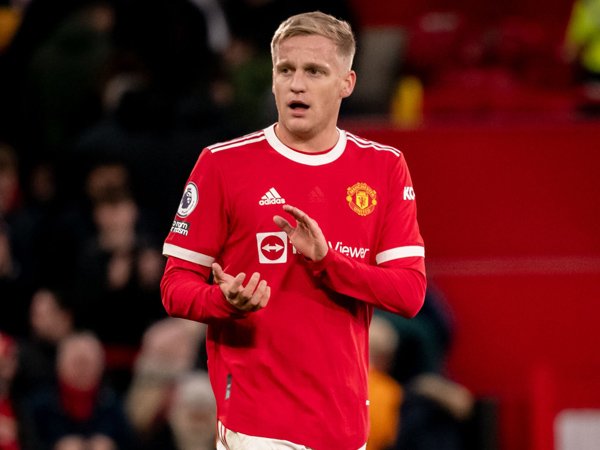 Gelandang Manchester United, Donny van de Beek.