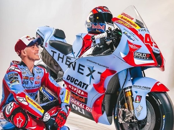 Pebalap Gresini Racing, Fabio Di Giannantonio atau akrab disapa Diggia.