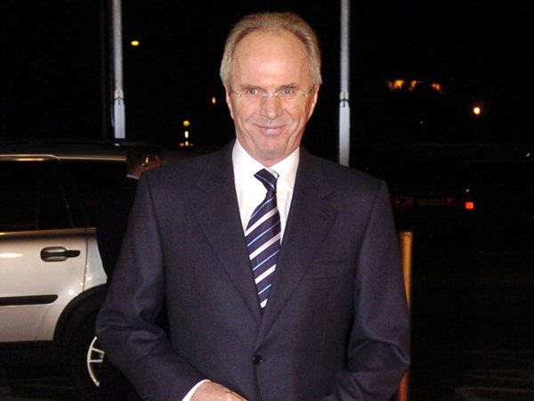 Mantan pelatih timnas Inggris, Sven-Goran Eriksson.