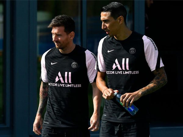 Angel Di Maria dan Lionel Messi