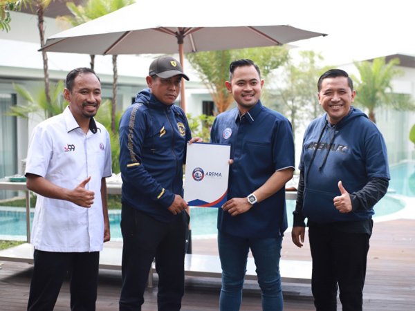 Arema FC Tunjuk Eks Pelatih Persik Kediri Sebagai Direktur Teknik Akademi