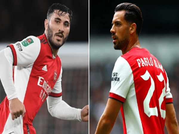 Sead Kolasinac and Pablo Mari  (Sumber: Getty)