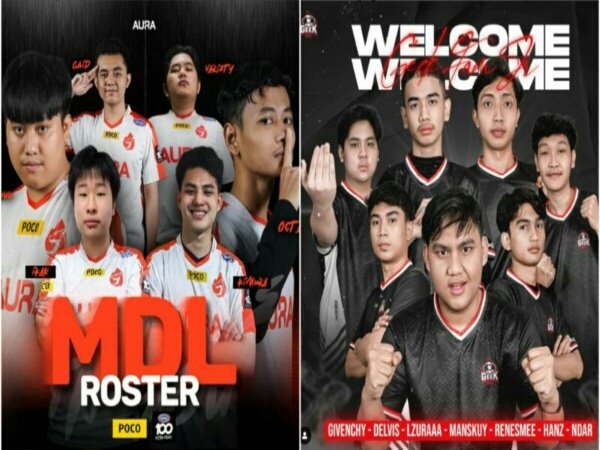 Susul RRQ Sena, Aura Esports & Geek Fam Jr. Umumkan Roster MDL ID S5
