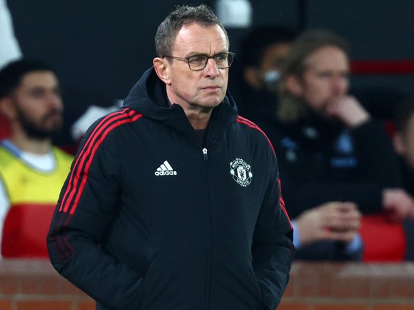 Manajer interim Manchester United, Ralf Rangnick.