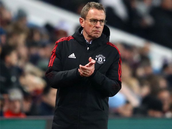 Manajer interim Manchester United, Ralf Rangnick.