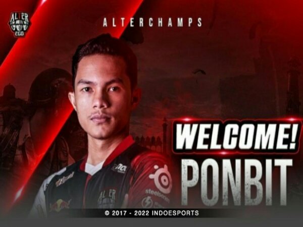 Ponbit Resmi Menjadi Rusher Baru untuk Alter Ego Limax