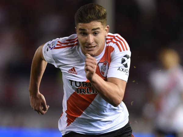 Striker Manchester City, Julian Alvarez.