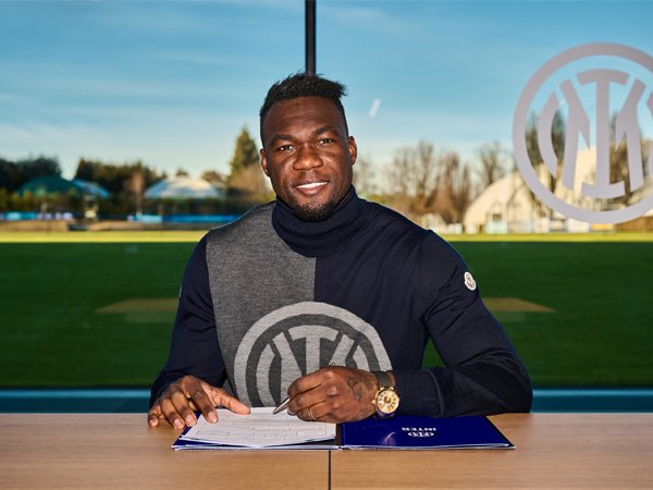 Penyerang Inter Milan, Felipe Caicedo.