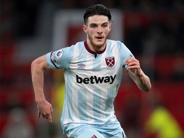 Gelandang West Ham United, Declan Rice.