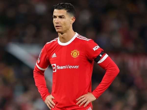 Penyerang Manchester United, Cristiano Ronaldo.