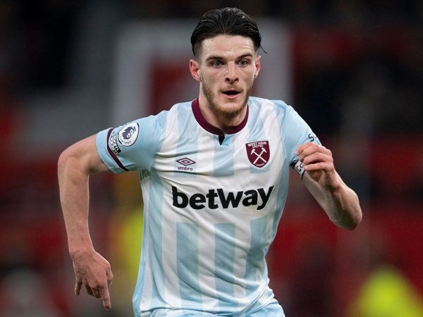 Gelandang West Ham United, Declan Rice.