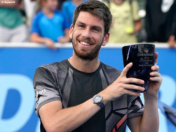 Cameron Norrie sabet gelar pertama musim 2022 di Delray Beach Open