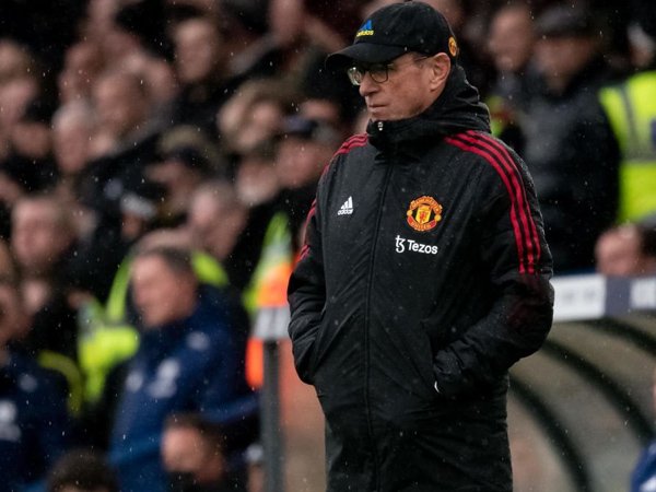 Manajer interim Manchester United, Ralf Rangnick.