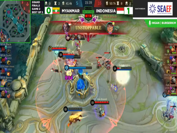 Sabet Gelar MLBB, Indonesia Juara Umum Razer Invitational SEA 2022