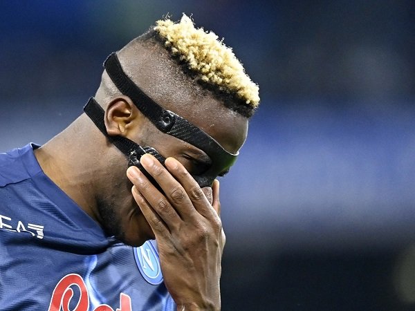 Napoli Harap-harap Cemas, Osimhen Terancam Absen Lawan Milan