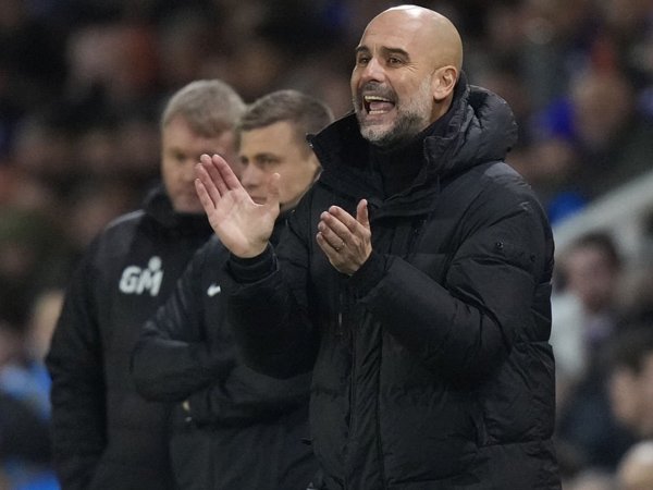 Manajer Manchester City, Pep Guardiola.