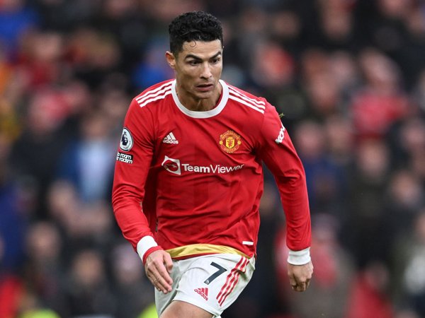 Penyerang Manchester United, Cristiano Ronaldo.