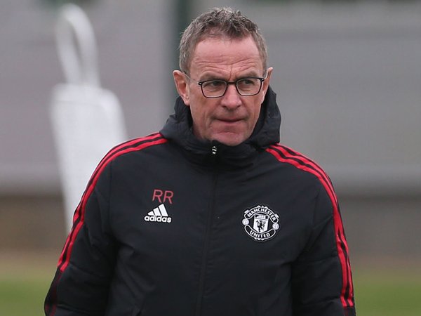 Manajer interim Manchester United, Ralf Rangnick.