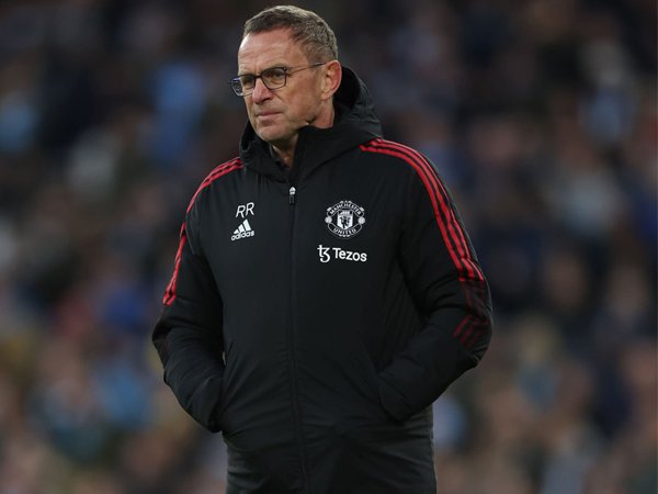 Manajer interim Manchester United, Ralf Rangnick.