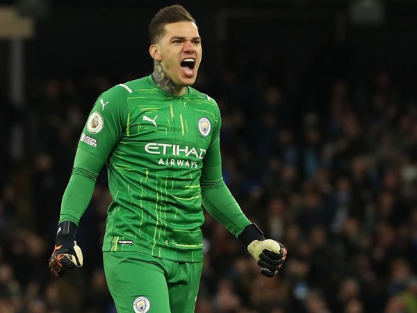 Kiper Manchester City, Ederson Moraes.