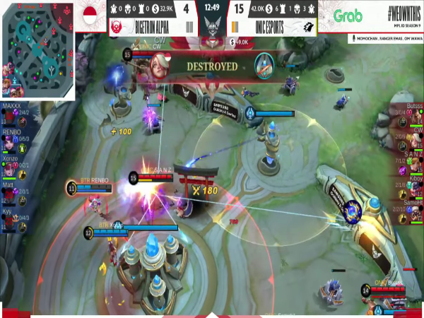MPL ID Season 9: Tampil Super Apik, ONIC Esports Hantam BTR Alpha