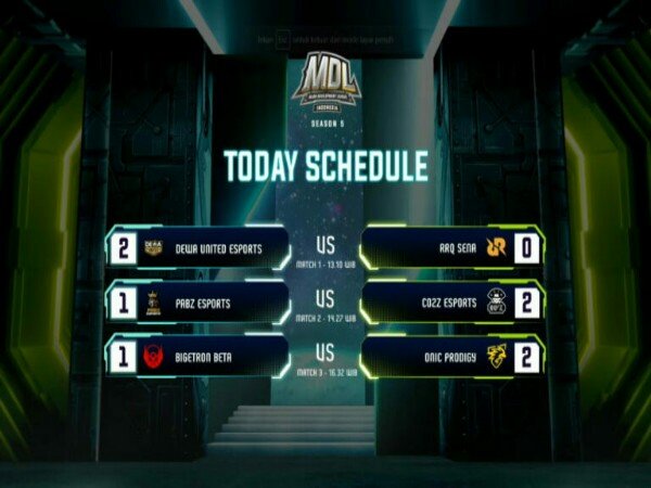 Week 3 Day 4 MDL ID Season 5: Duel Para Eks Victim Esports Berakhir Sengit
