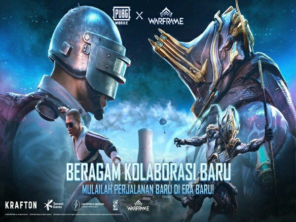 PUBG Mobile Umumkan Kolaborasi Bersama MMORPG Warframe