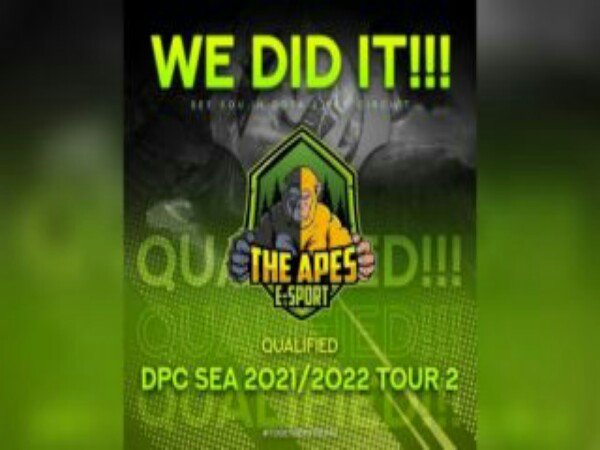 Tim asal Indonesia The Apes E-Sport Tembus Divisi 2 DPC SEA 2021-2022