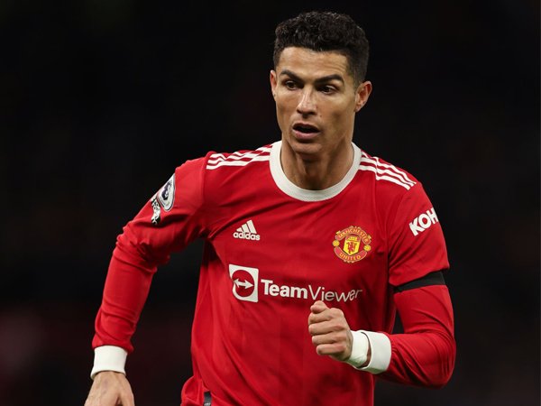 Penyerang Manchester United, Cristiano Ronaldo.