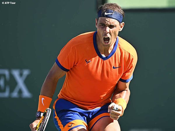 Rafael Nadal masih terlalu tangguh bagi Reilly Opelka di Indian Wells 2022