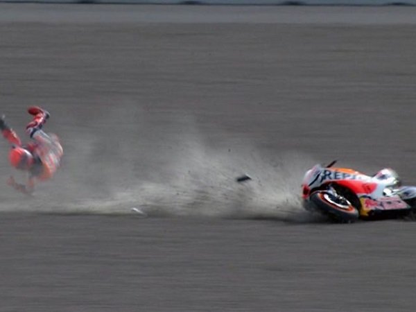 Crash di FP2 MotoGP Indonesia, Marc Marquez Beberkan Penyebabnya | Liga ...