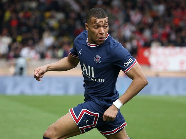 Penyerang Paris Saint-Germain, Kylian Mbappe.