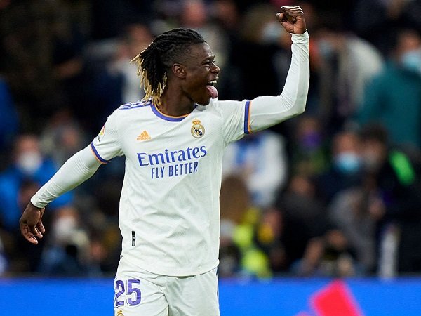 Eduardo Camavinga sudah ikut latihan Real Madrid.