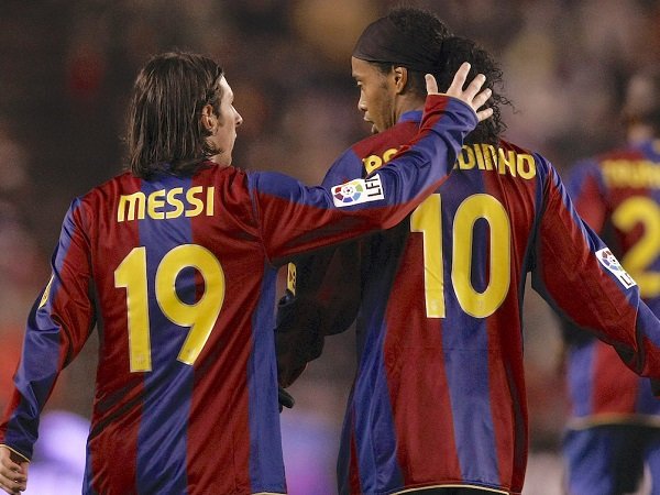 Lionel Messi dan Ronaldinho